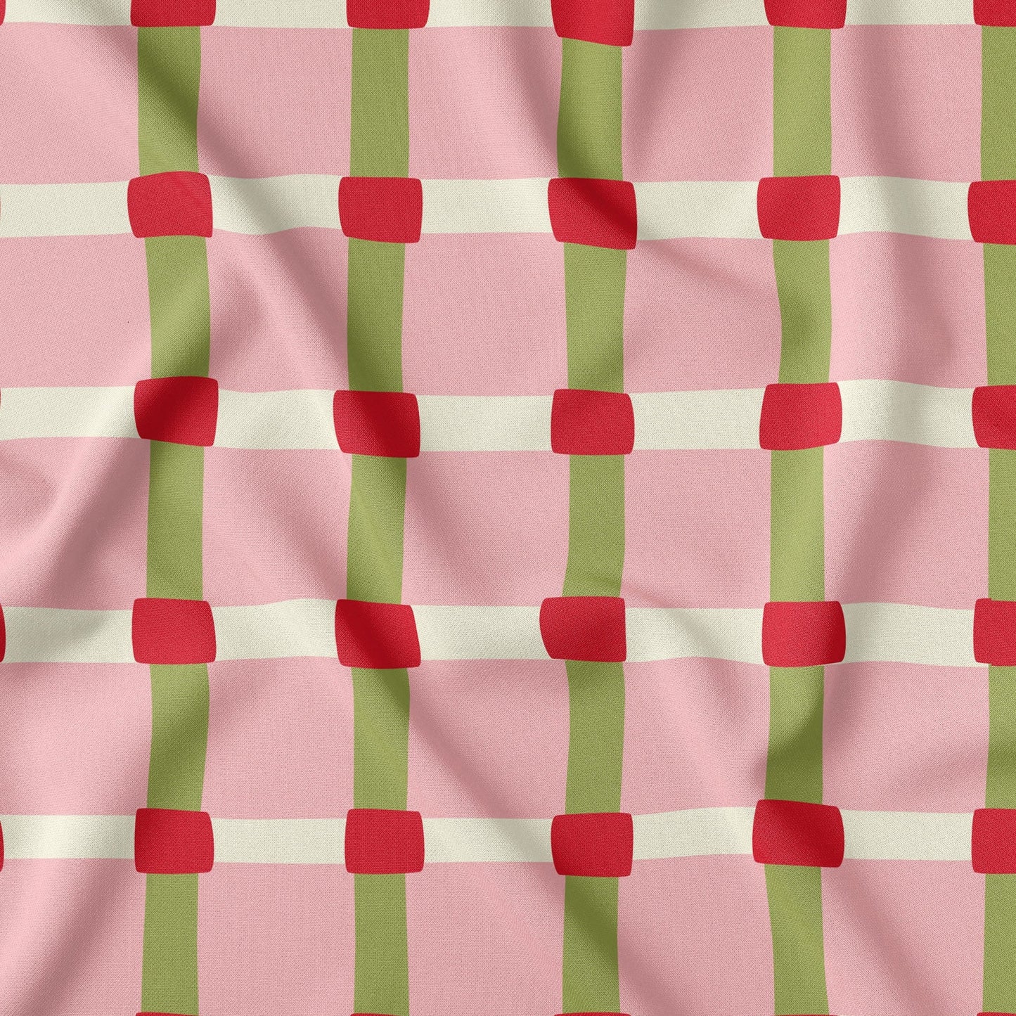 Open Weave Rosy Touch
