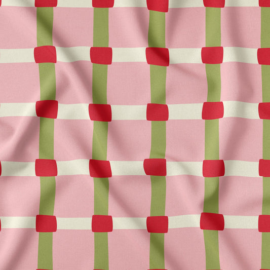 Open Weave Rosy Touch