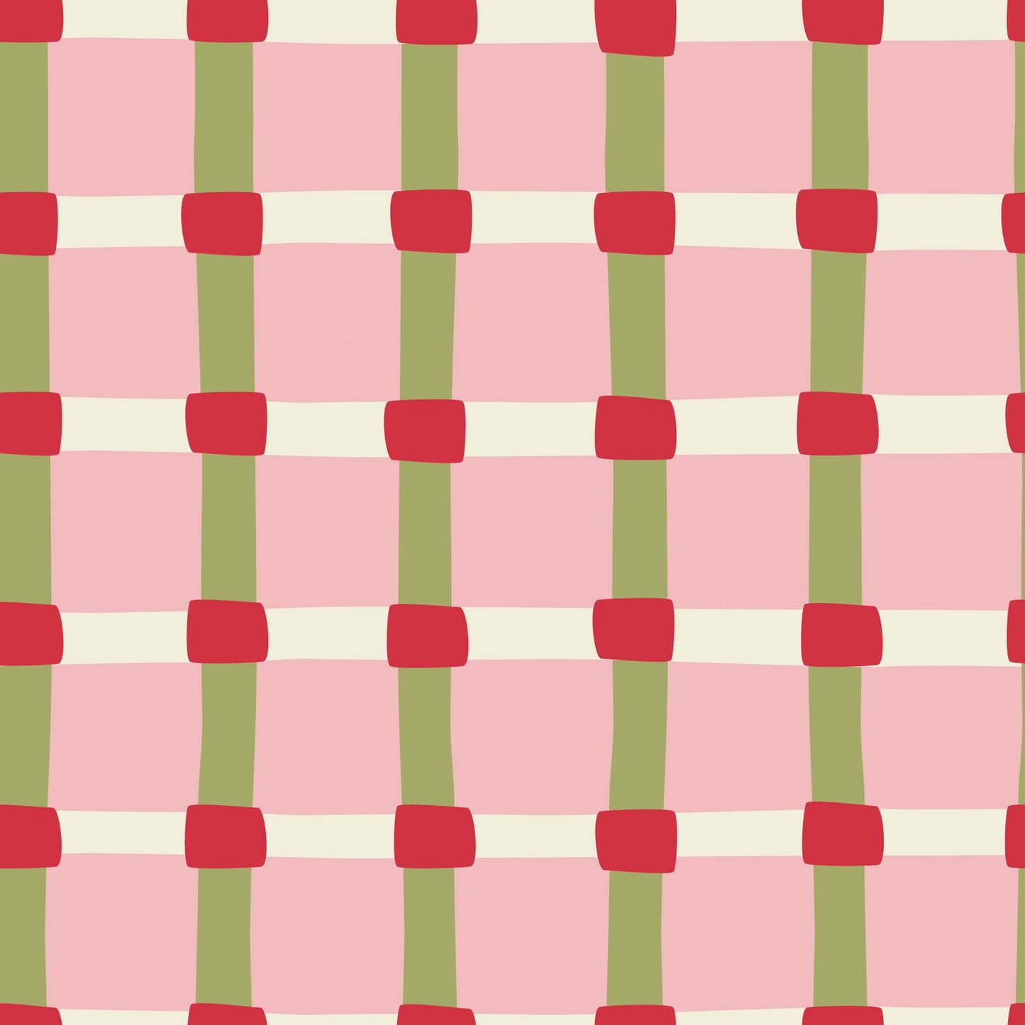 Open Weave Rosy Touch