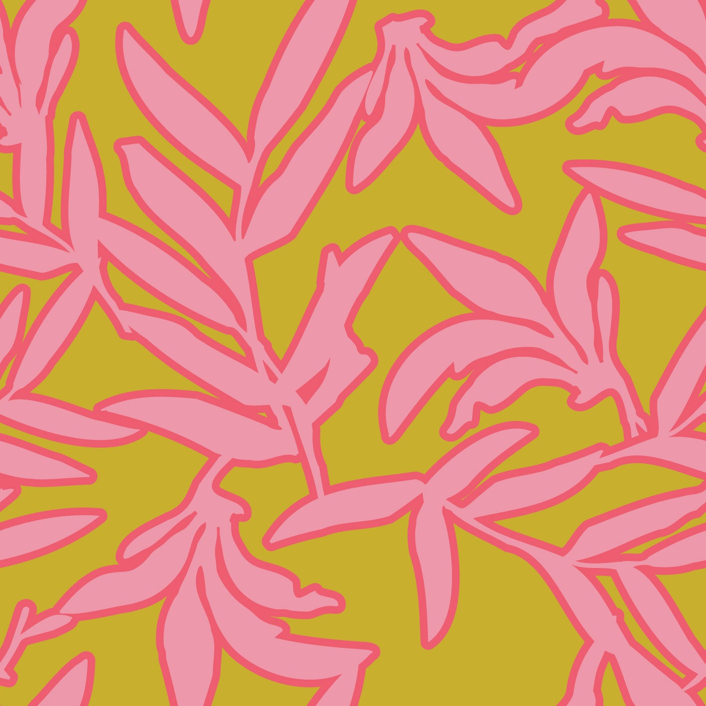 Outline Leaves Candy & Olive