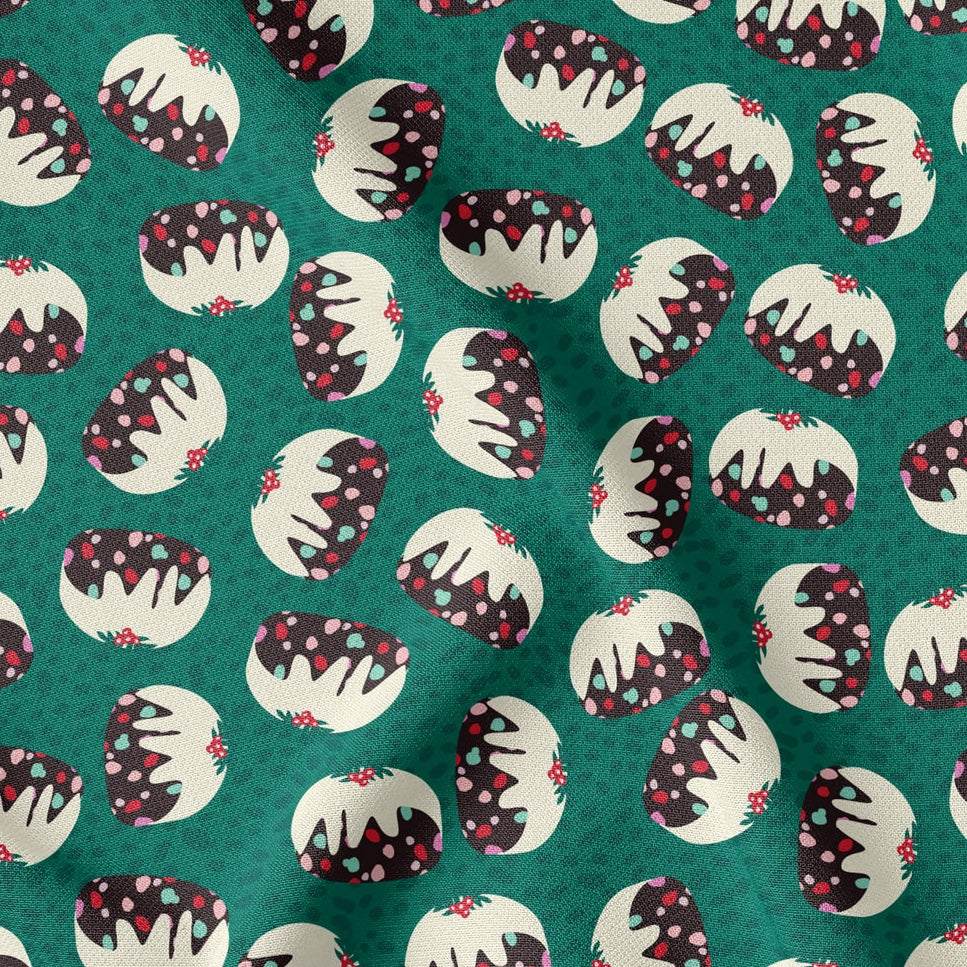 Polka Dot Pudding Cadmium Green
