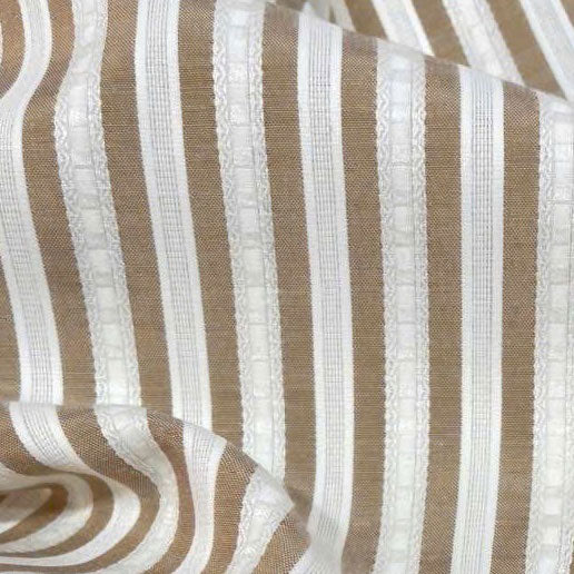 Rupert Lightweight Linen Stripe Tan