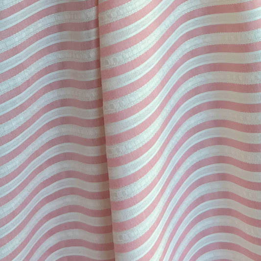 Rupert Lightweight Linen Stripe Rose