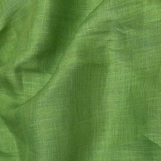Washed Linen Shamrock Green