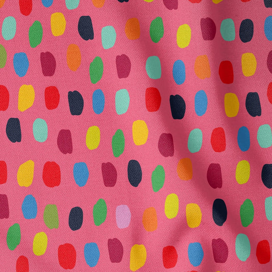 Spotted Out Dopamine Pink