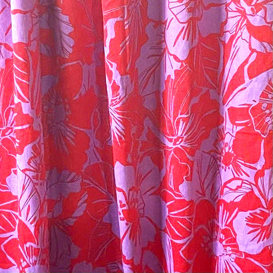 Tropical Lilac Lightweight Linen