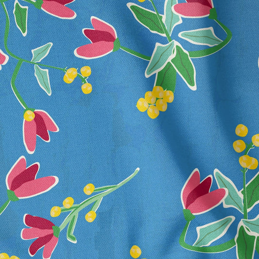 Wattle & Flower Azure