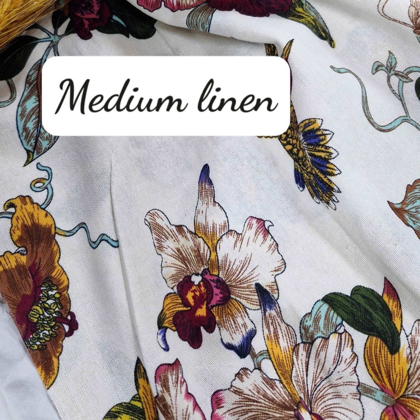 White Divine Medium Linen