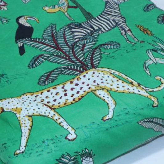 Zebra & Friends Parakeet Green
